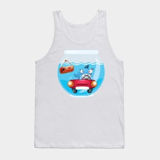 No Parking -shark Tank Top